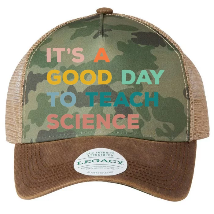 Science Teacher Gifts Its A Good Day To Teach Science Legacy Tie Dye Trucker Hat