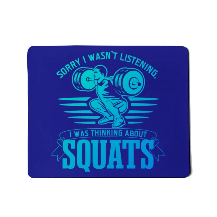 Strength Training Gym Powerlifting Squats Cool Gift Mousepad