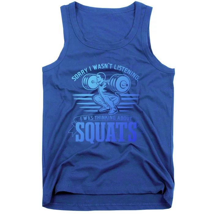 Strength Training Gym Powerlifting Squats Cool Gift Tank Top