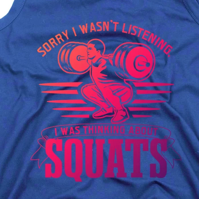 Strength Training Gym Powerlifting Squats Cool Gift Tank Top