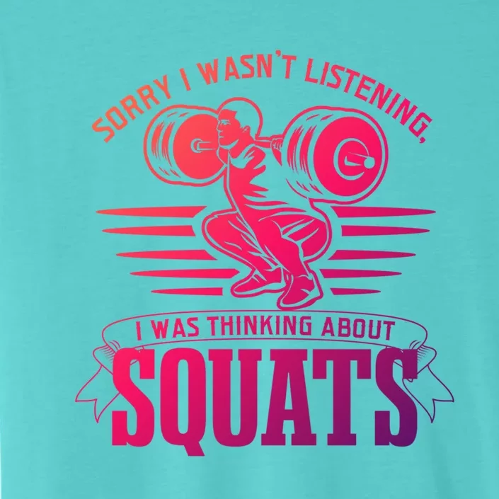 Strength Training Gym Powerlifting Squats Cool Gift ChromaSoft Performance T-Shirt