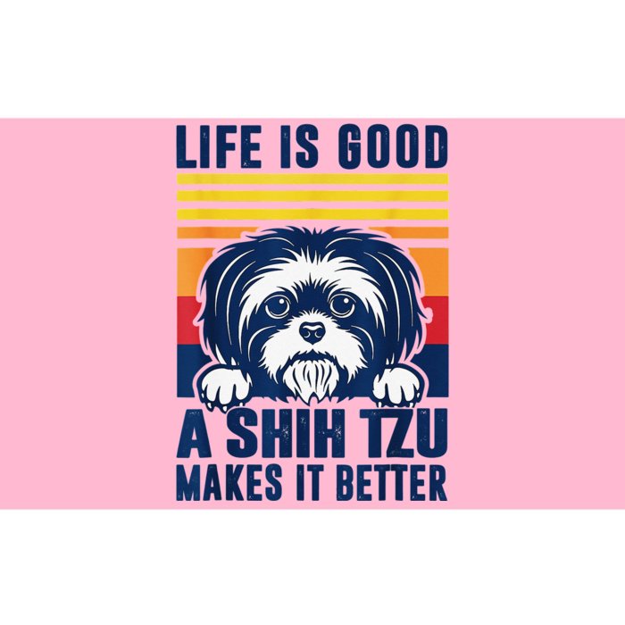 Shih Tzu Gifts For  Shitzu Dog Mom Dad Shih Tzu Bumper Sticker