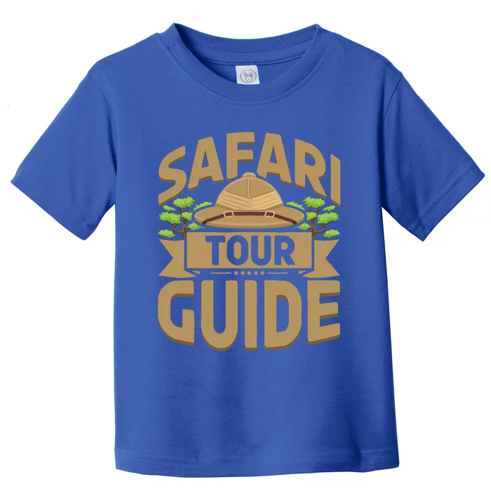 Safari Tour Guide Costume Africa Zoo Outfit Safari Tour Toddler T-Shirt