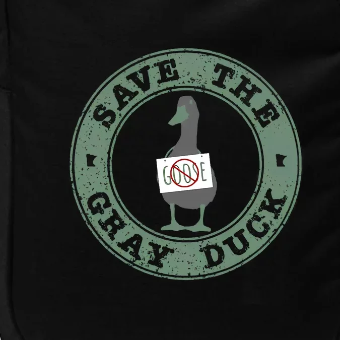 Save The Gray Duck Impact Tech Backpack