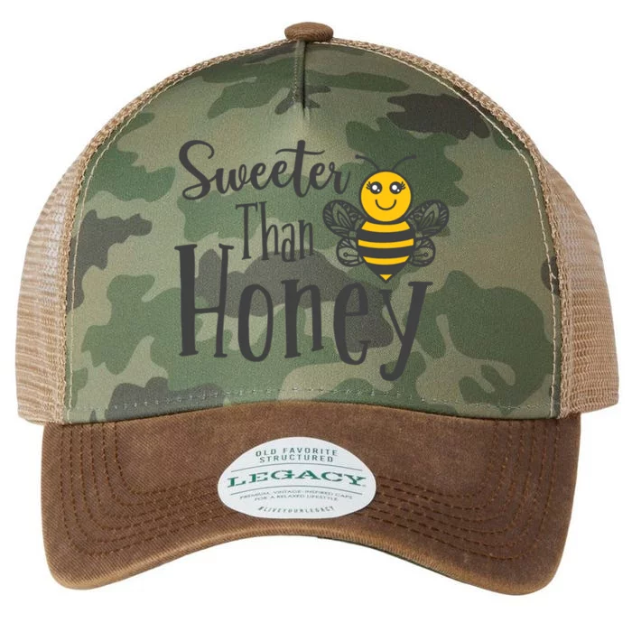 Sweeter Than Honey Bee Cute Valentines Gift Legacy Tie Dye Trucker Hat