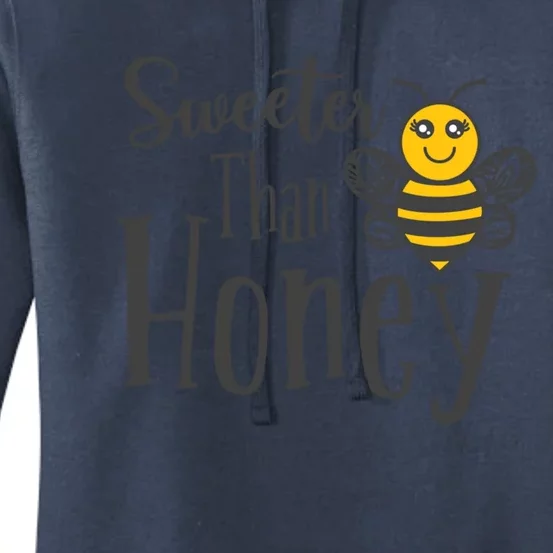 Sweeter Than Honey Bee Cute Valentines Gift Women's Pullover Hoodie