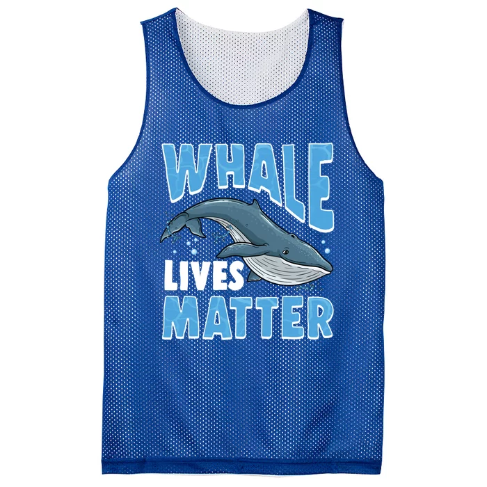 Save The Humpback Whale Lives Matter Funny Gift Mesh Reversible Basketball Jersey Tank