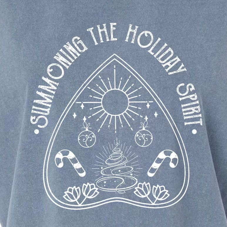 Summoning The Holiday Spirit Festive Season Garment-Dyed Women's Muscle Tee