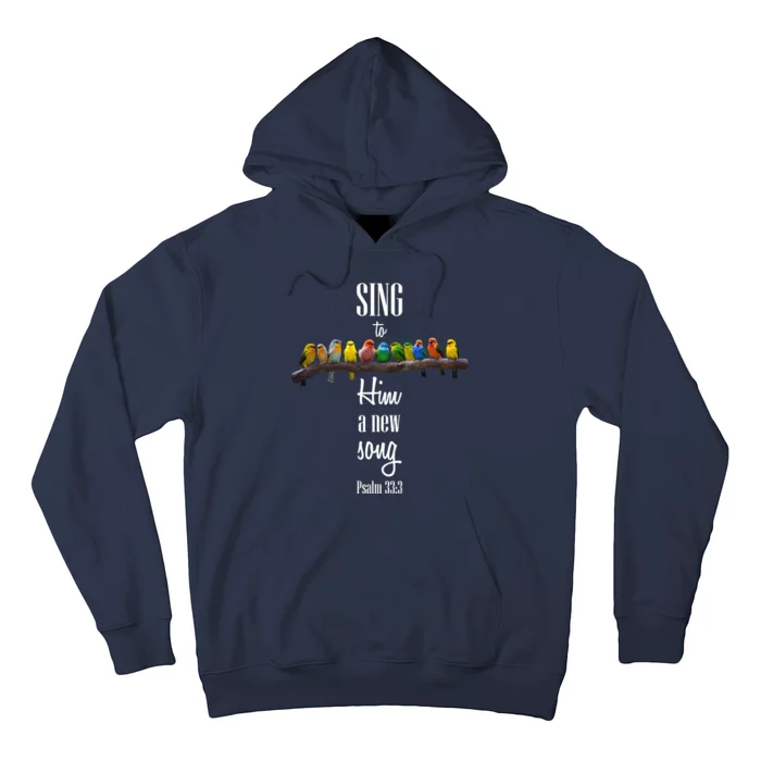 Sing To Him A New Song Psalms 33 3 Hoodie