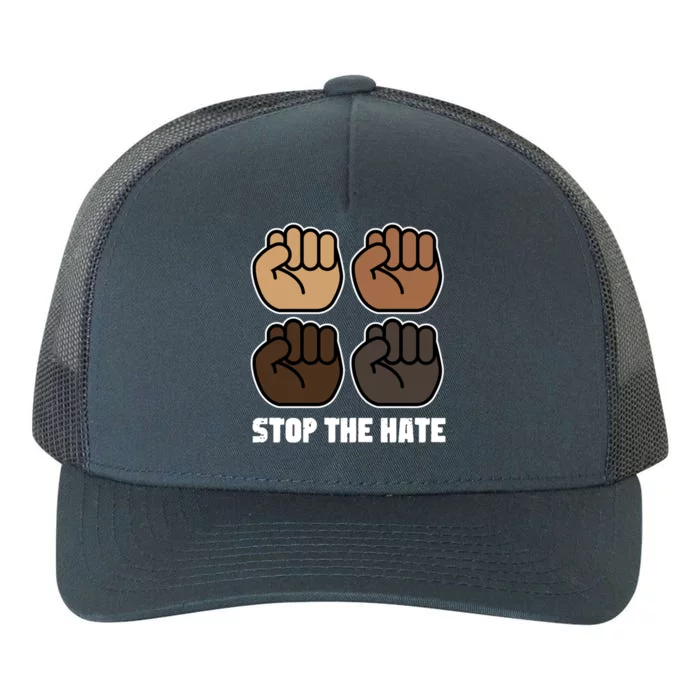 Stop The Hate Equal Rights Activist Gift Yupoong Adult 5-Panel Trucker Hat