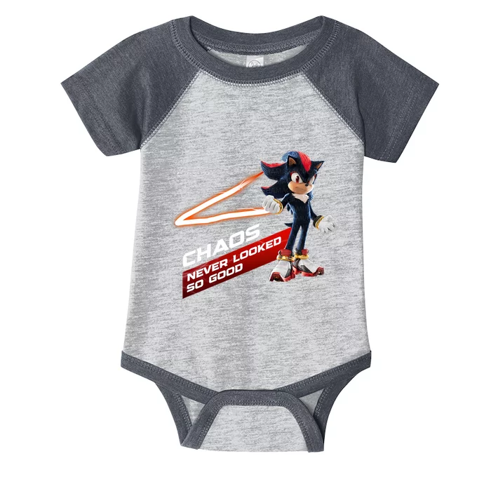 Sonic The Hedgehog 3 Shadow Chaos Never Looked So Good Infant Baby Jersey Bodysuit