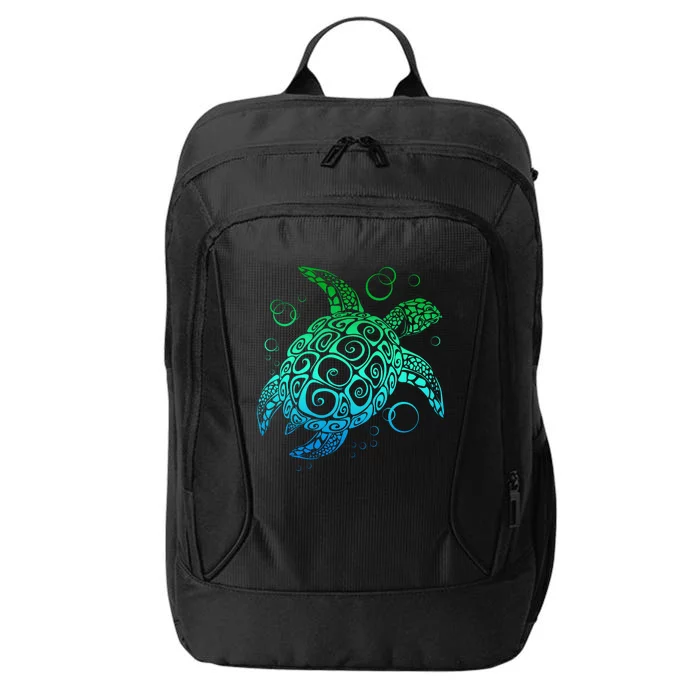 Sea Turtle Hawaiian Honu Long City Backpack