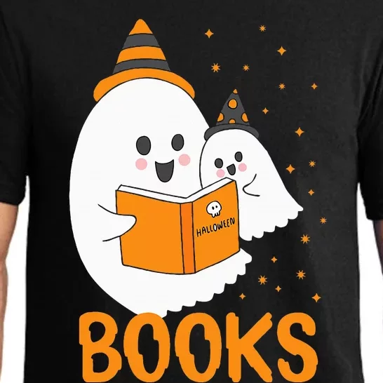 Spooky Tales Halloween Ghosts & Bookworms Pajama Set