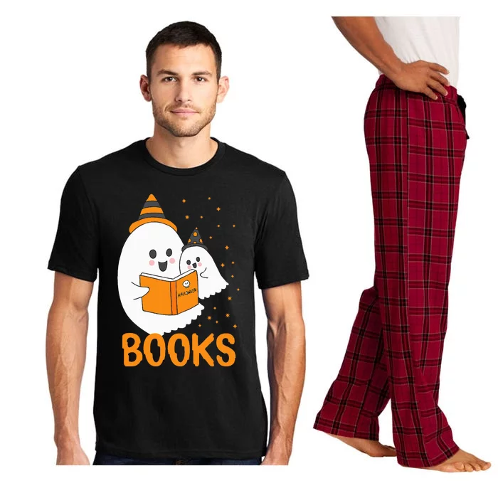 Spooky Tales Halloween Ghosts & Bookworms Pajama Set