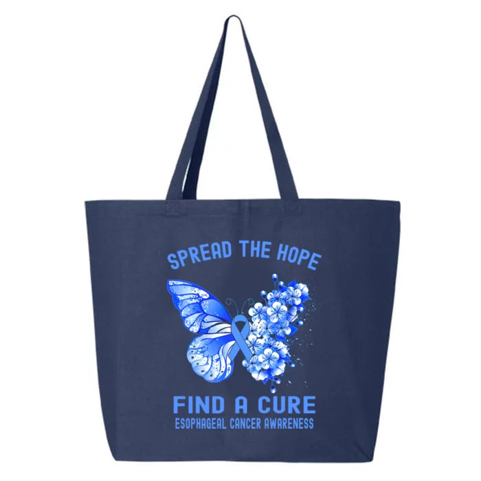 Spread The Hope Find A Cure Esophageal Cancer Awareness Cute Gift 25L Jumbo Tote