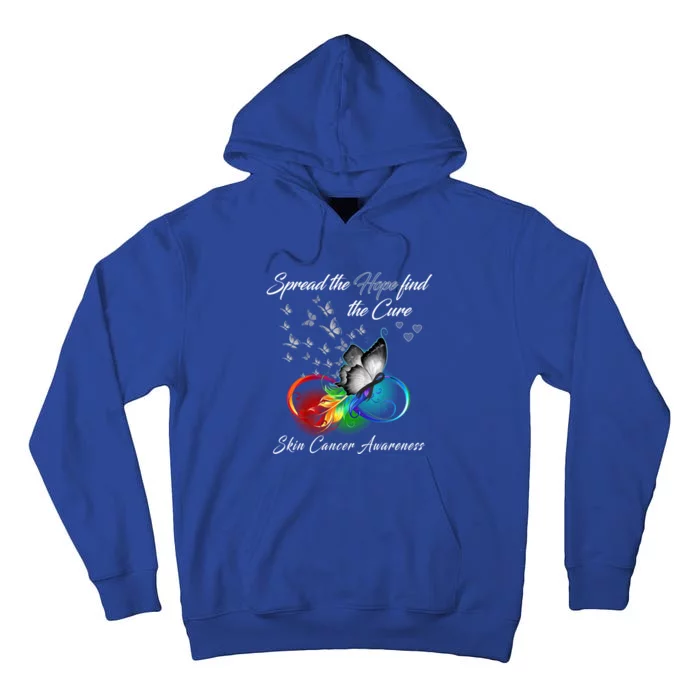 Spread The Hope Find The Cure Gift Tall Hoodie