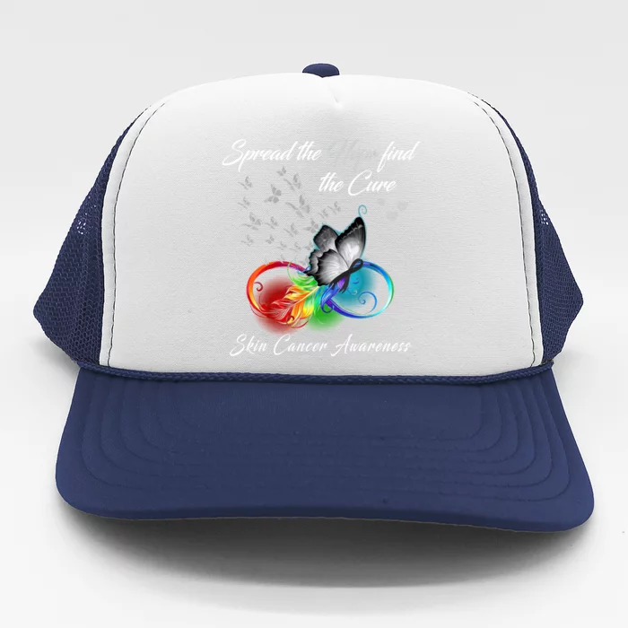 Spread The Hope Find The Cure Gift Trucker Hat