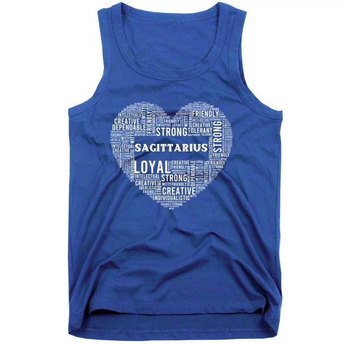 Sagittarius Traits Horoscope Zodiac Astrological Sign Love Gift Tank Top