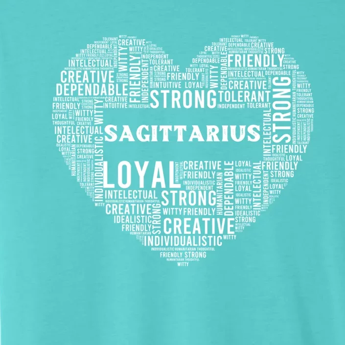 Sagittarius Traits Horoscope Zodiac Astrological Sign Love Gift ChromaSoft Performance T-Shirt