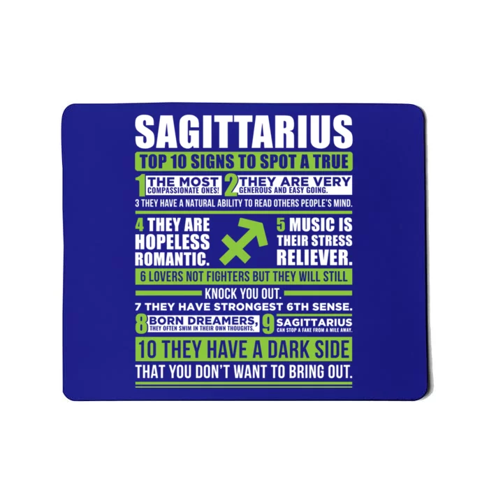 Sagittarius Traits Horoscope Zodiac Sign Top 10 Signs Cute Gift Mousepad