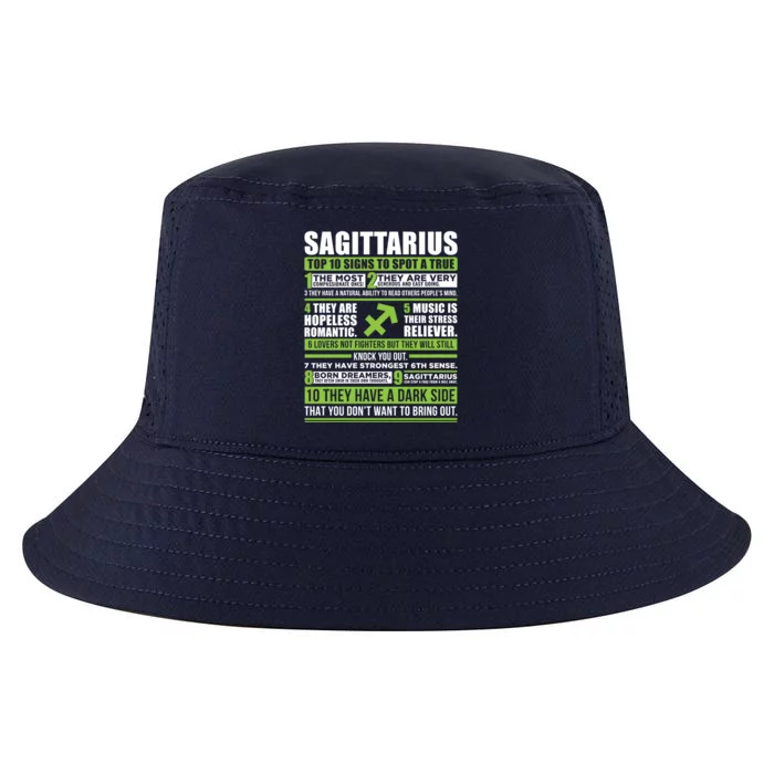 Sagittarius Traits Horoscope Zodiac Sign Top 10 Signs Cute Gift Cool Comfort Performance Bucket Hat