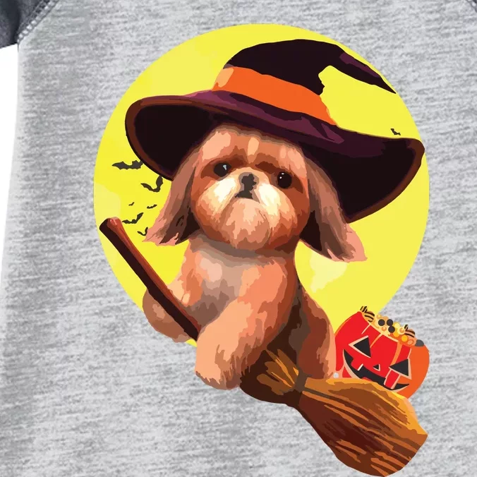 Shih Tzu Halloween Costume Men Women Boy Girl Dog Infant Baby Jersey Bodysuit