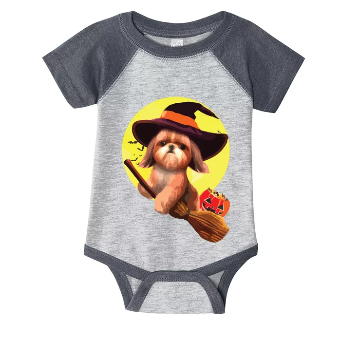 Shih Tzu Halloween Costume Men Women Boy Girl Dog Infant Baby Jersey Bodysuit