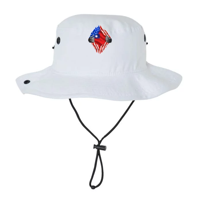 Super Taiwanese Heritage Taiwan Roots Usa Flag Cool Gift Legacy Cool Fit Booney Bucket Hat