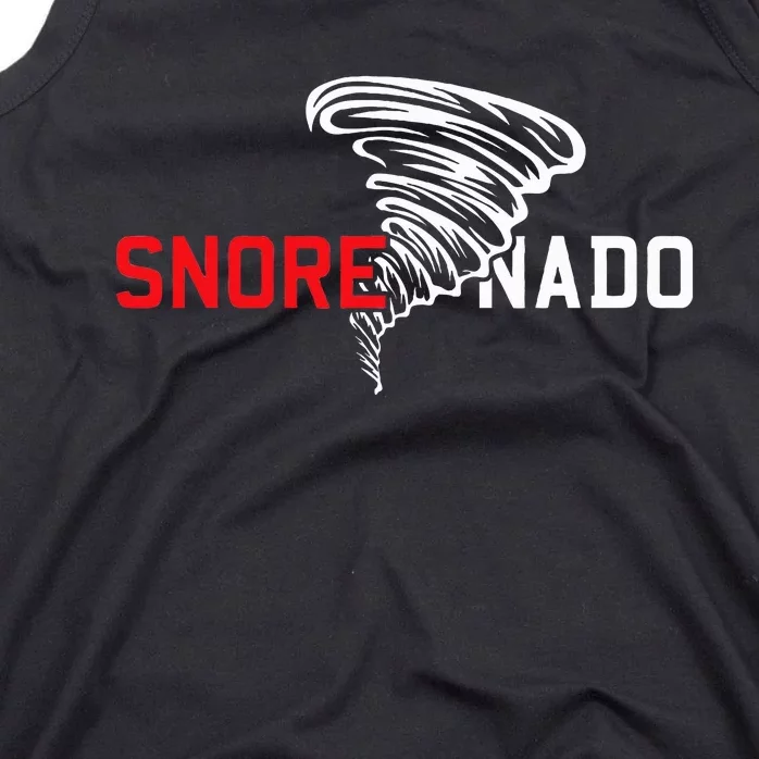 Snoring Tornado Hurricane Sleeping Sleeper Tank Top