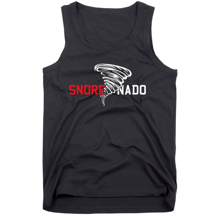 Snoring Tornado Hurricane Sleeping Sleeper Tank Top