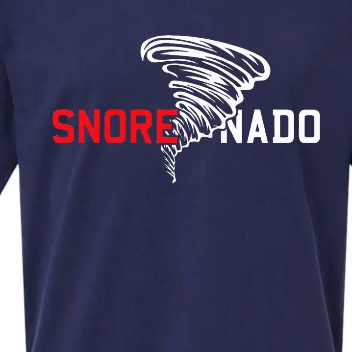 Snoring Tornado Hurricane Sleeping Sleeper Sueded Cloud Jersey T-Shirt