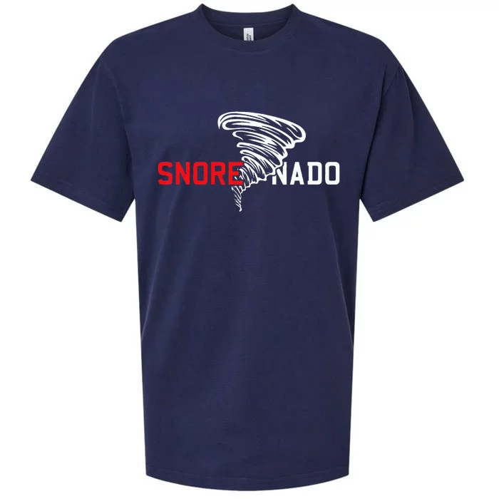 Snoring Tornado Hurricane Sleeping Sleeper Sueded Cloud Jersey T-Shirt