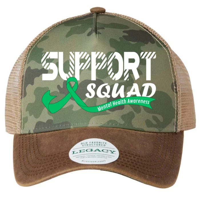 Squad Tal Health Awareness Ribbon Green Gift Legacy Tie Dye Trucker Hat