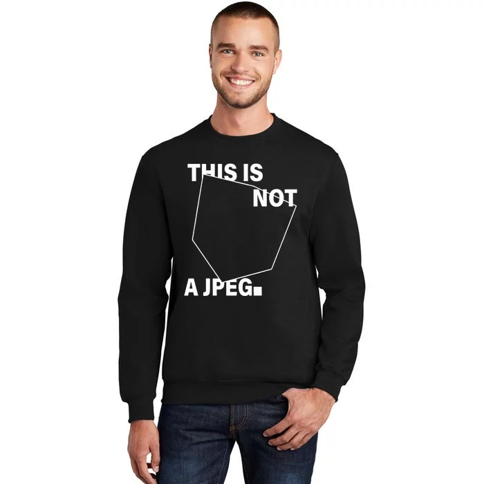 .Swoosh This Is Not A Jpeg Sweatshirt