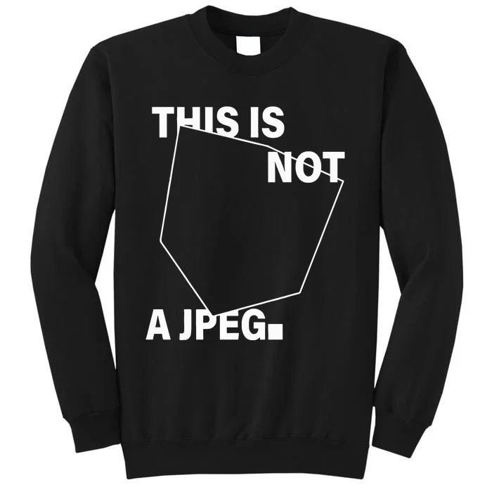 .Swoosh This Is Not A Jpeg Sweatshirt