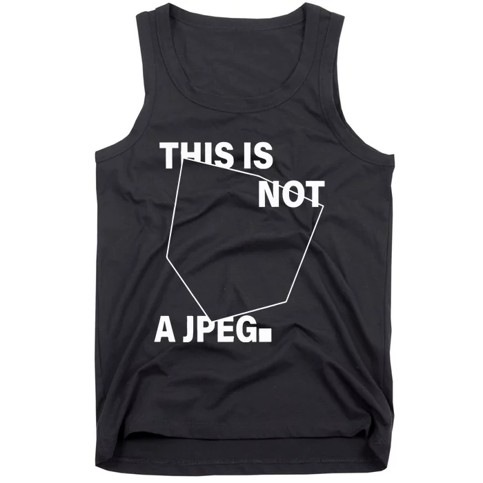 .Swoosh This Is Not A Jpeg Tank Top