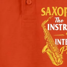 Saxophone The Instrument For Intelligent People Saxophonist Dry Zone Grid Performance Polo