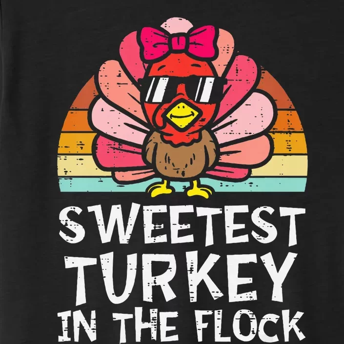 Sweetest Turkey In The Flock Thanksgiving ChromaSoft Performance T-Shirt