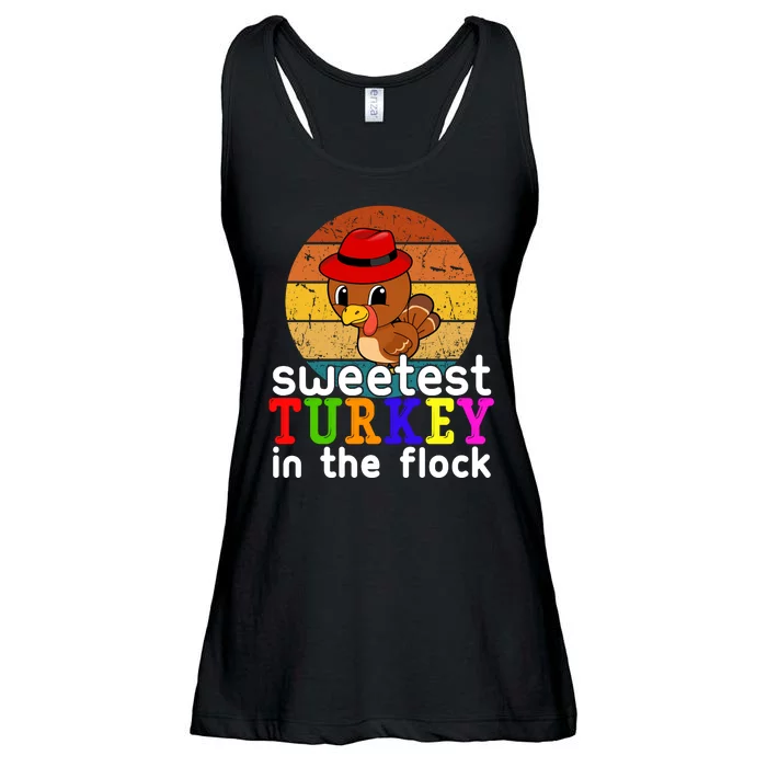 Sweetest Turkey In The Flock Ladies Essential Flowy Tank