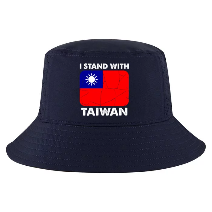 Support Taiwan I Stand With Taiwan Taiwanese Flag Gift Cool Comfort Performance Bucket Hat