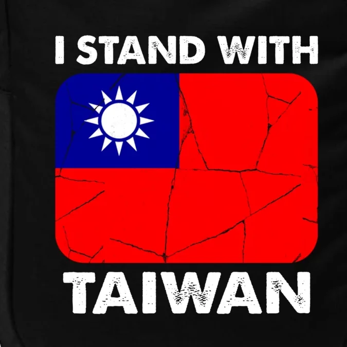 Support Taiwan I Stand With Taiwan Taiwanese Flag Gift Impact Tech Backpack