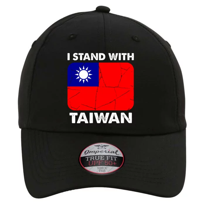 Support Taiwan I Stand With Taiwan Taiwanese Flag Gift The Original Performance Cap