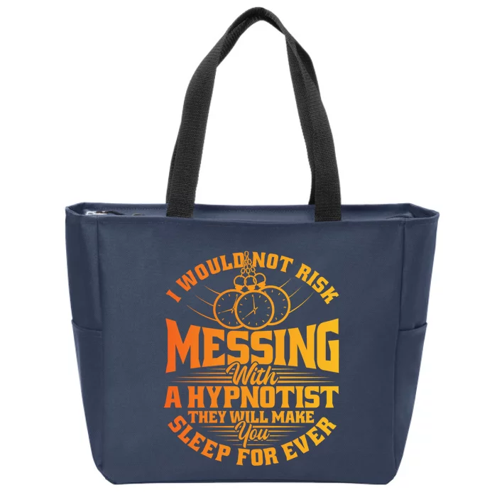 Sprial Tunnel Illusion Appreciation Hypnotist Hypnosis Lover Zip Tote Bag