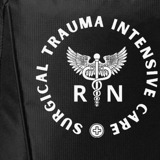 Surgical Trauma Icu Nurse Rn Sticu Nurse Appreciation City Backpack