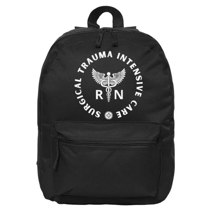 Surgical Trauma Icu Nurse Rn Sticu Nurse Appreciation 16 in Basic Backpack