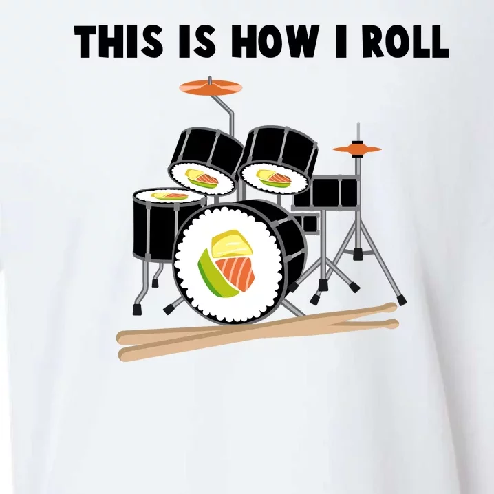 Sushi This Is How I Roll Sueded Cloud Jersey T-Shirt