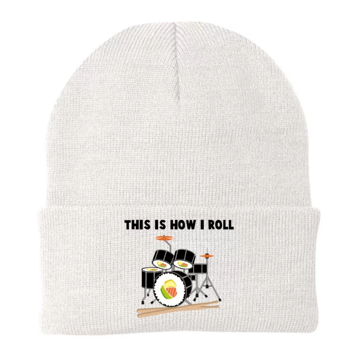 Sushi This Is How I Roll Knit Cap Winter Beanie