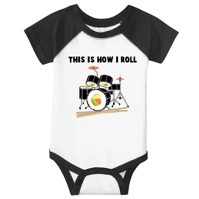 Sushi This Is How I Roll Infant Baby Jersey Bodysuit