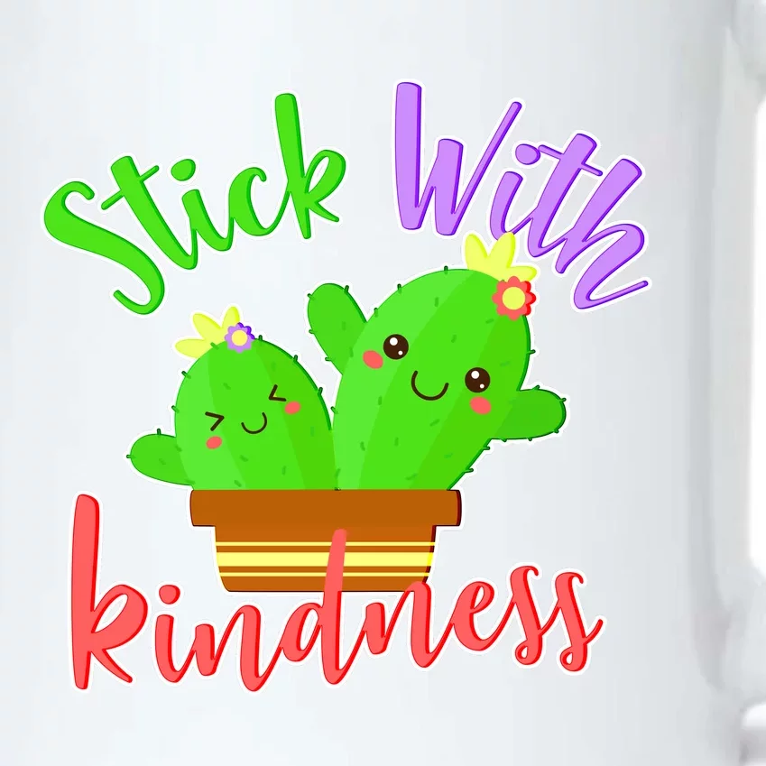 Stick With Kindness Black Color Changing Mug