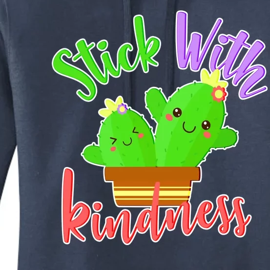 Stick With Kindness Women's Pullover Hoodie